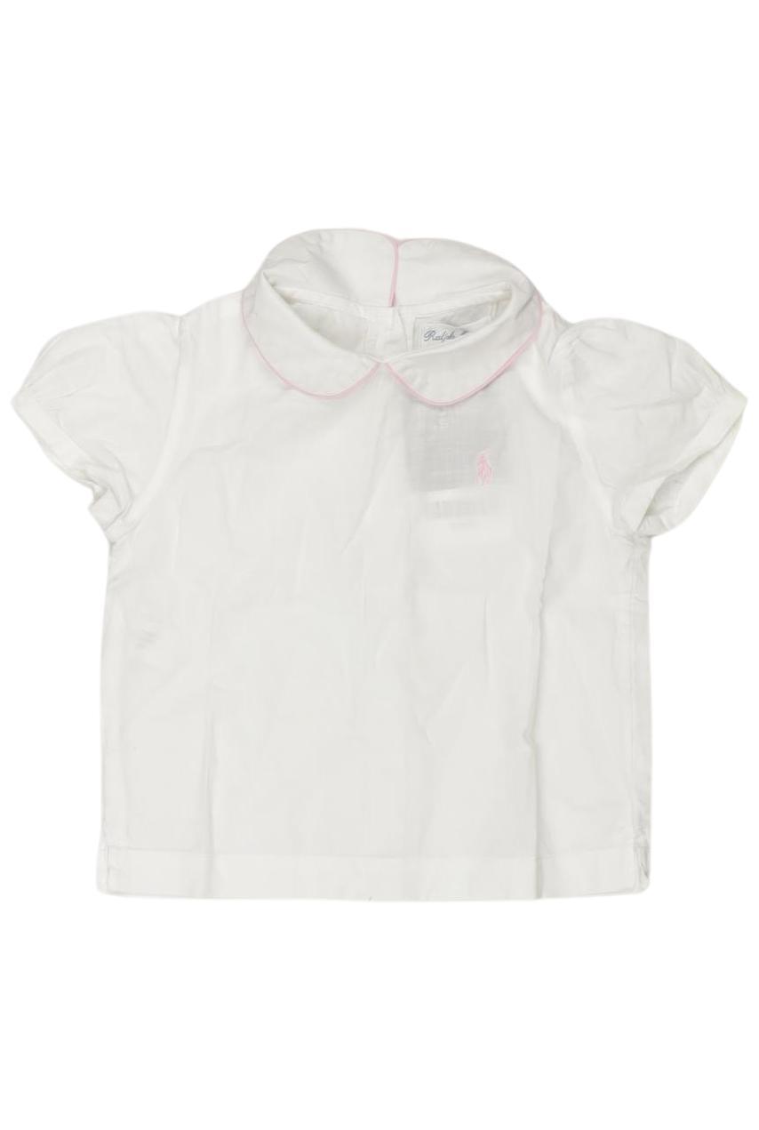 

Polo Ralph Lauren Mädchen Bluse, weiß, Gr. 80