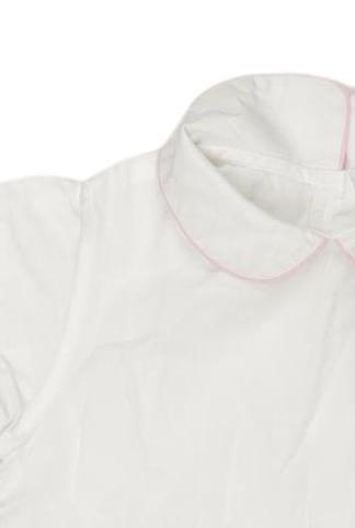 Thumbnail - Polo Ralph Lauren Mädchen Bluse, weiß, Gr. 80