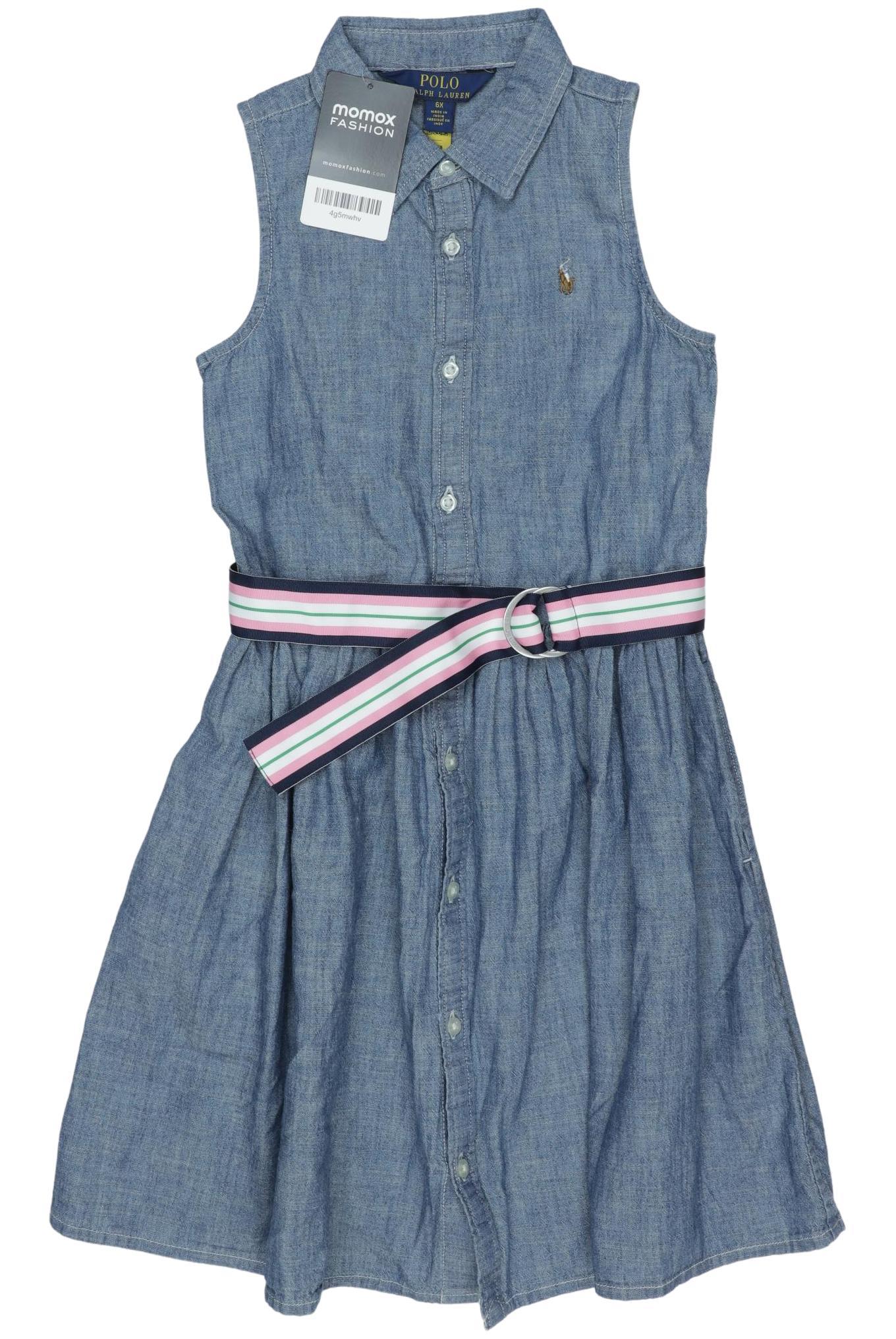 

Polo Ralph Lauren Mädchen Kleid, blau, Gr. 116