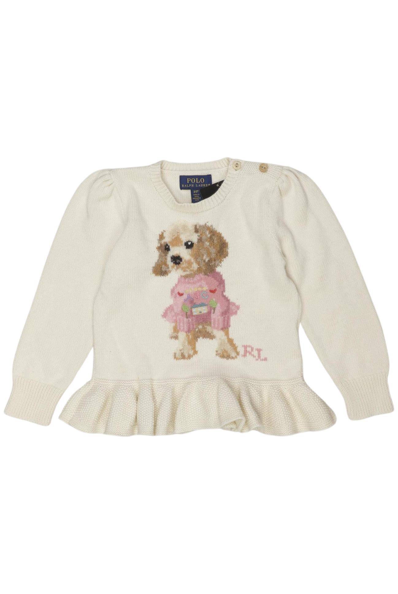 

Polo Ralph Lauren Mädchen Pullover, cremeweiß, Gr. 104