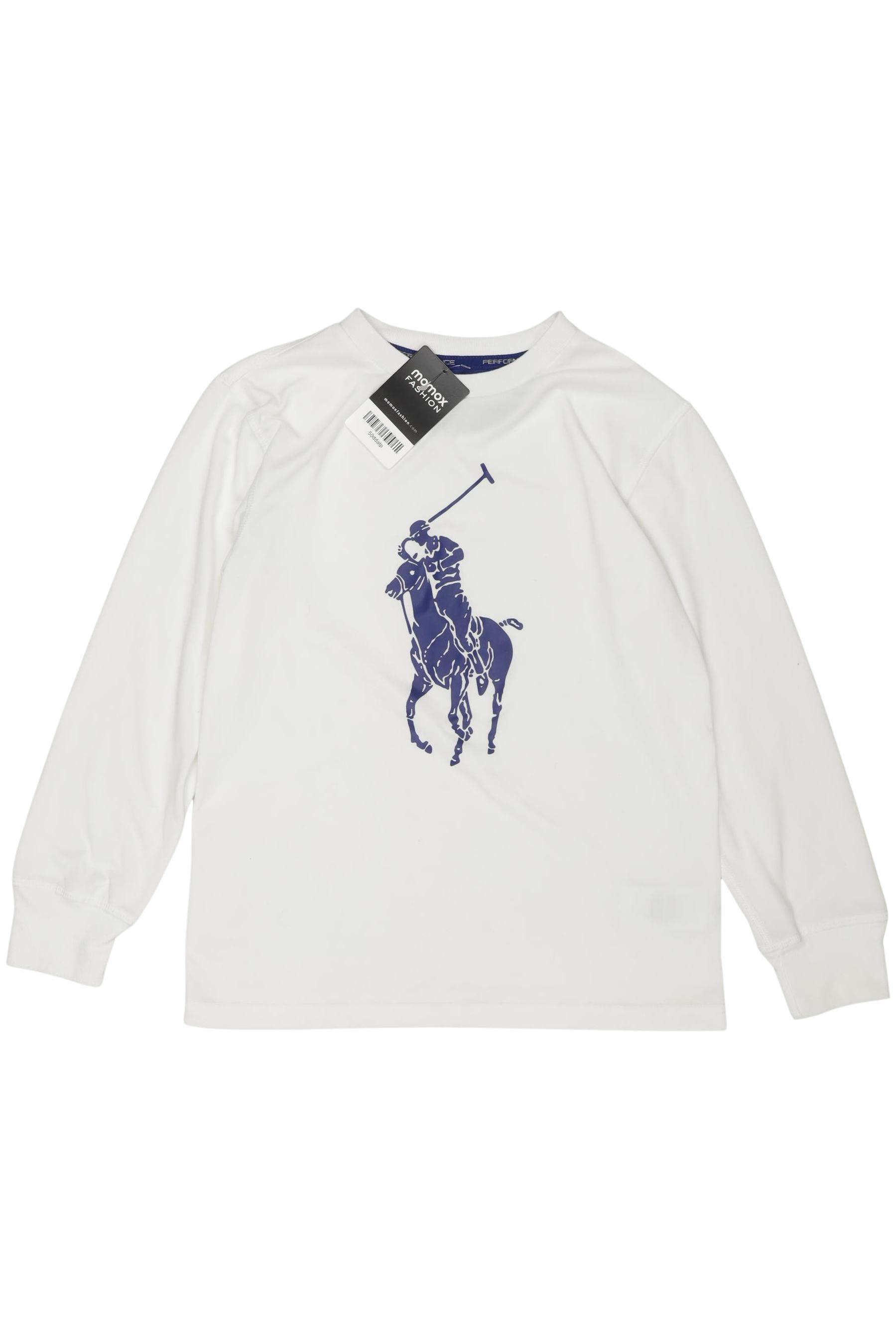 

Polo Ralph Lauren Jungen Langarmshirt, weiß, Gr. 8