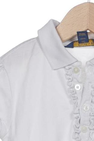 Thumbnail - Polo Ralph Lauren Mädchen Poloshirt, weiß, Gr. 116