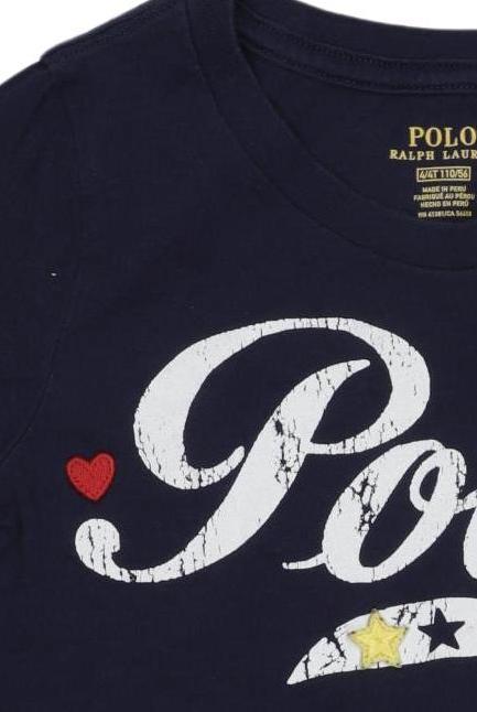 Thumbnail - Polo Ralph Lauren Mädchen T-Shirt, marineblau, Gr. 56