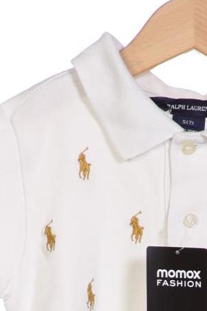 Thumbnail - Polo Ralph Lauren Mädchen Poloshirt, weiß, Gr. 134