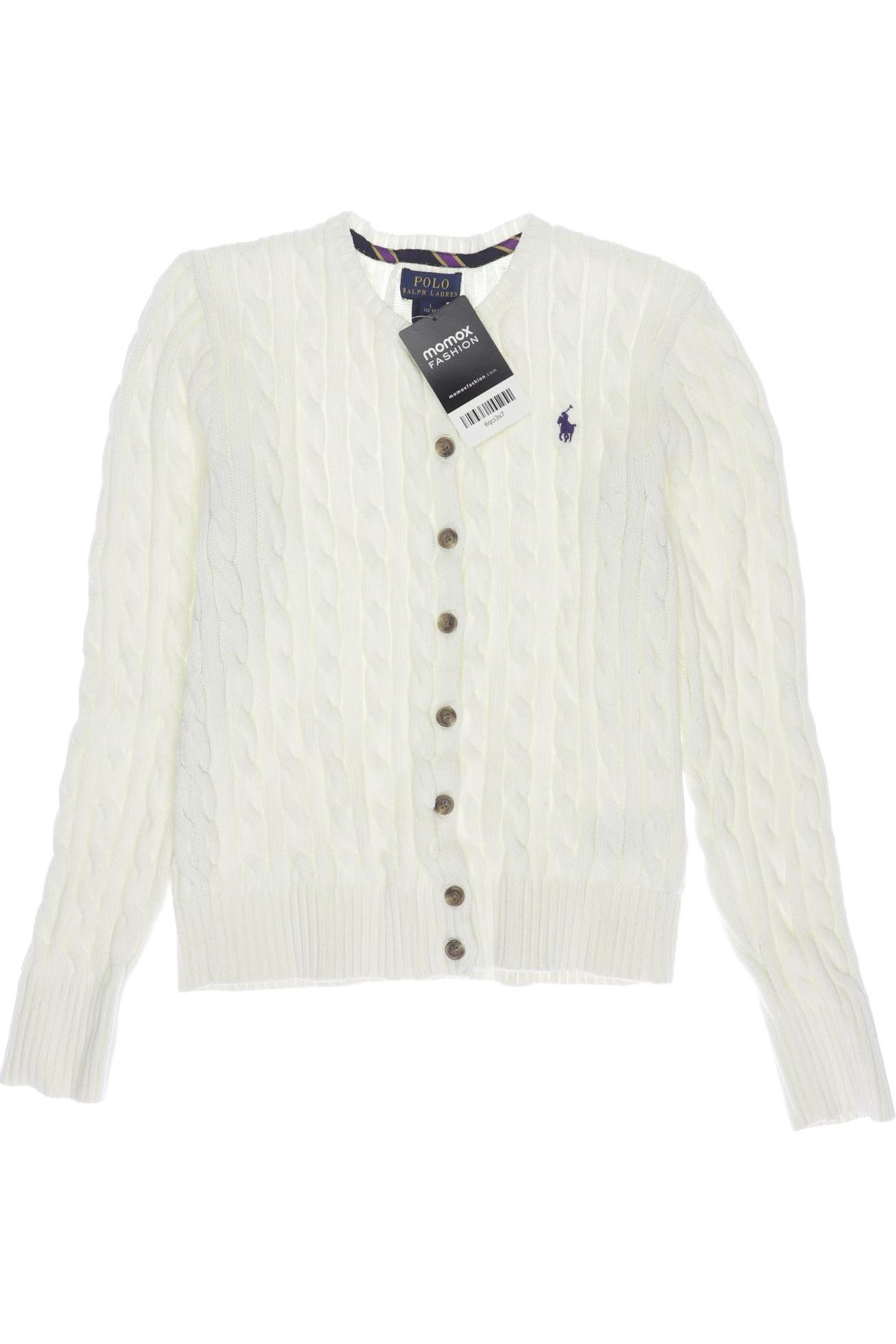 

Polo Ralph Lauren Damen Strickjacke, weiß, Gr. 158