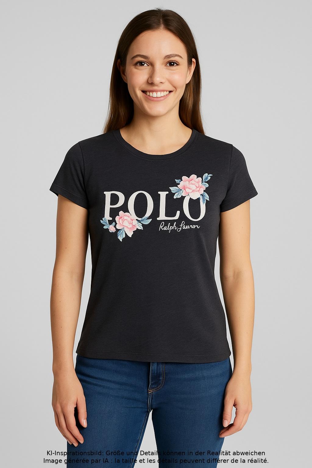 

Polo Ralph Lauren Damen T-Shirt, grau, Gr. 36