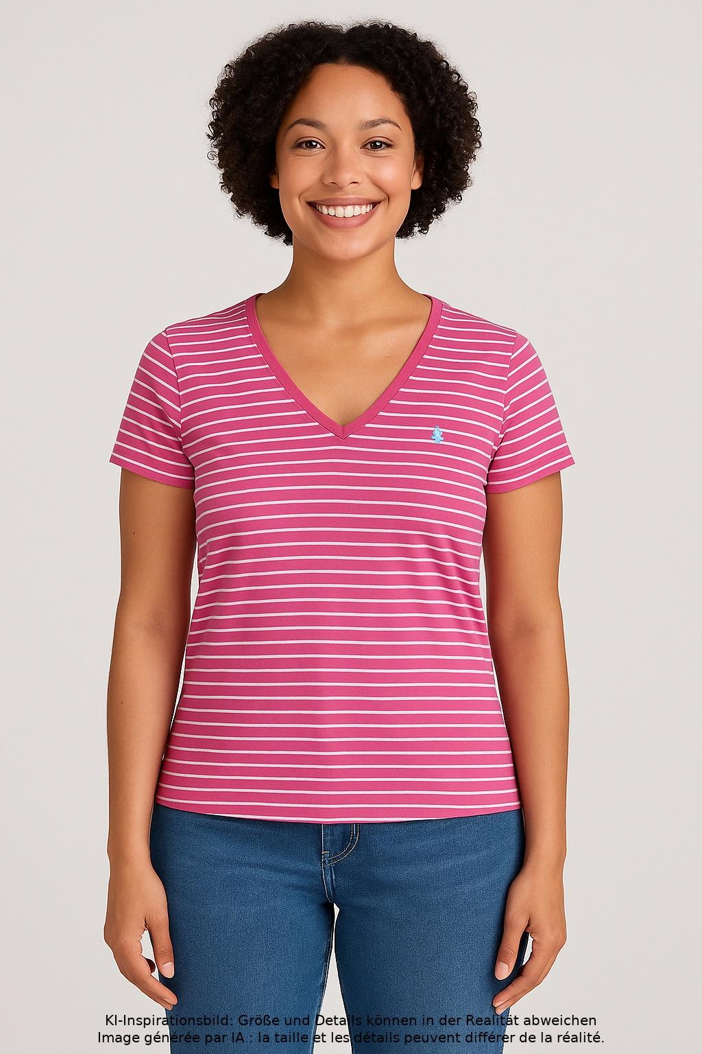 

Polo Ralph Lauren Damen T-Shirt, mehrfarbig, Gr. 42