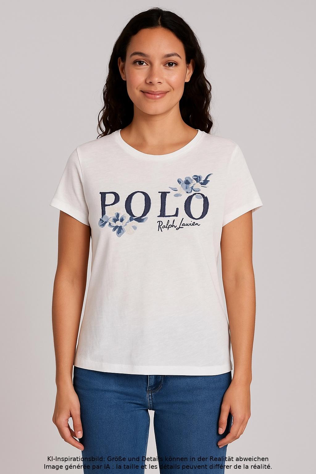 

Polo Ralph Lauren Damen T-Shirt, weiß, Gr. 38