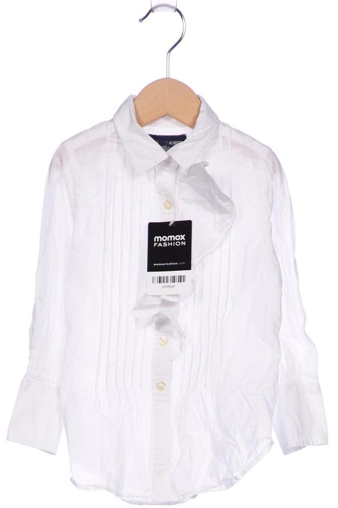 

Polo Ralph Lauren Mädchen Bluse, weiß, Gr. 104