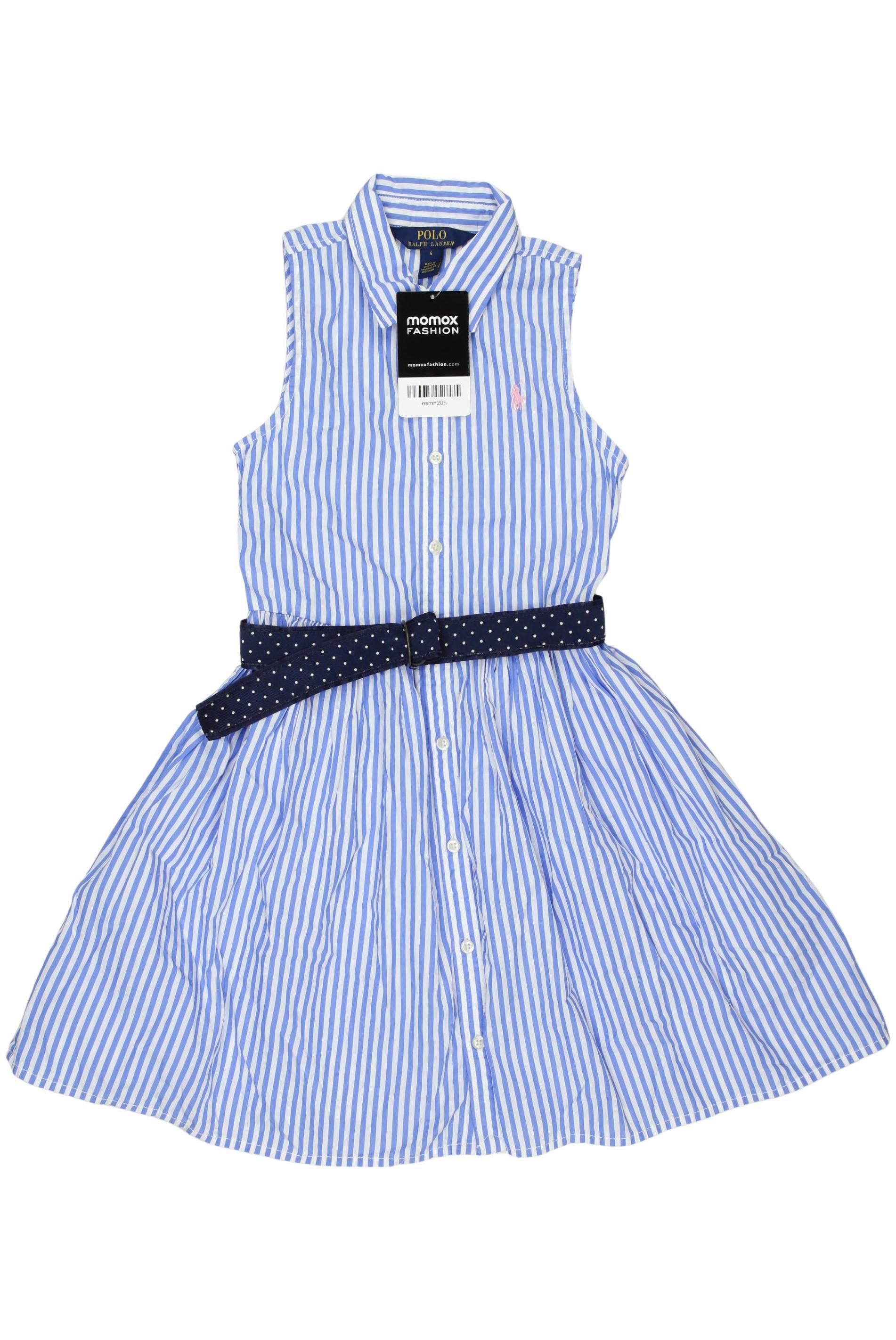 

Polo Ralph Lauren Mädchen Kleid, blau, Gr. 116