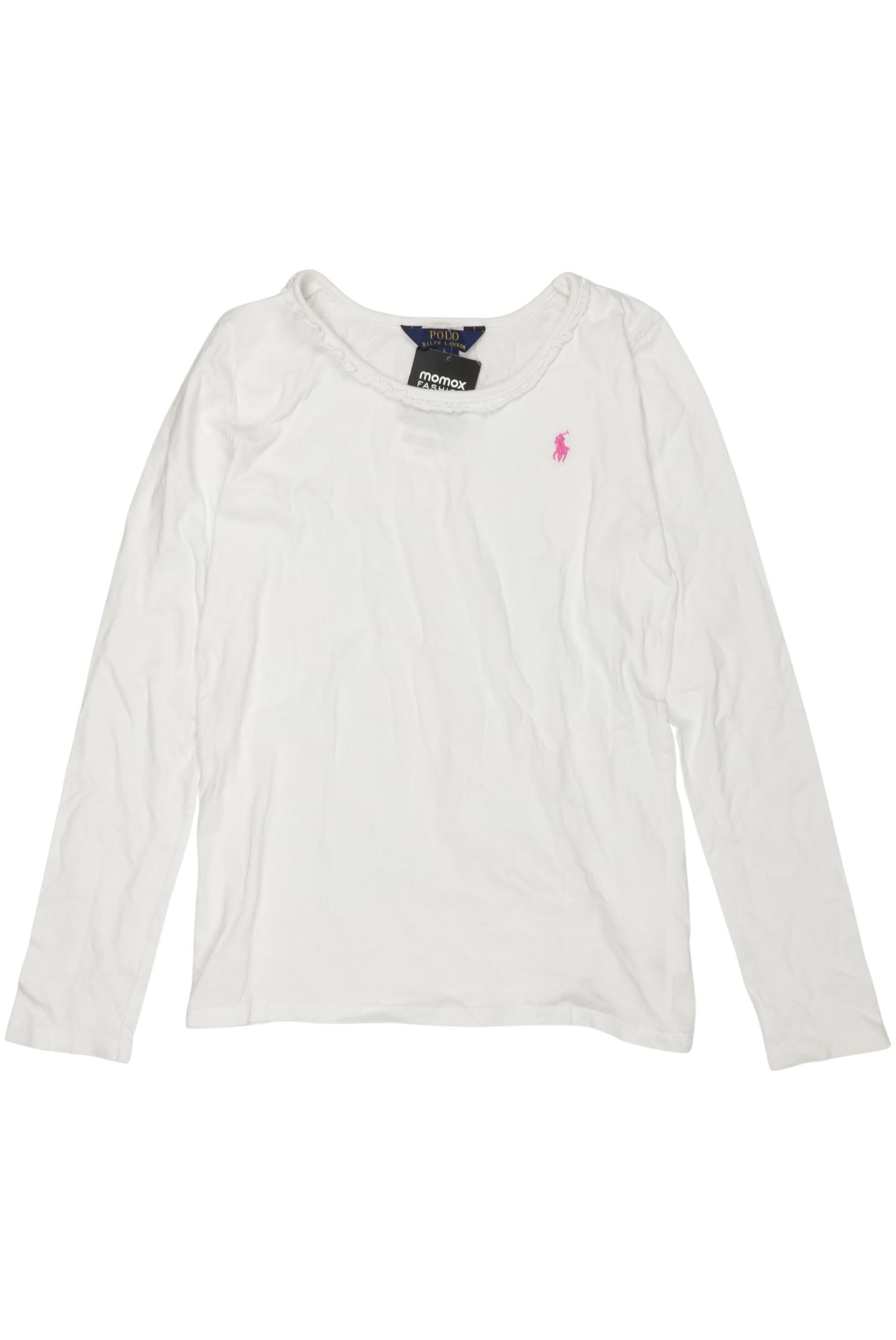 

Polo Ralph Lauren Mädchen Langarmshirt, weiß, Gr. 158