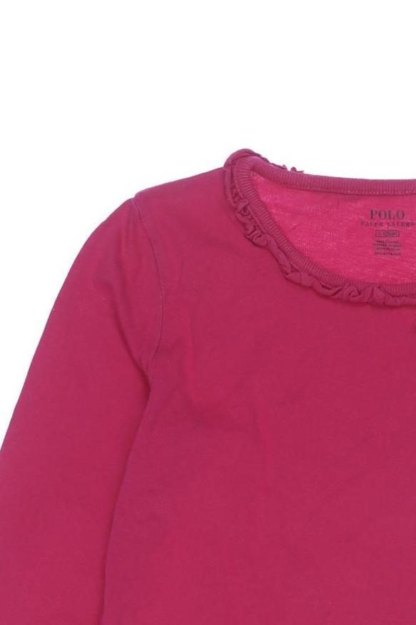 Thumbnail - Polo Ralph Lauren Mädchen Langarmshirt, pink, Gr. 116