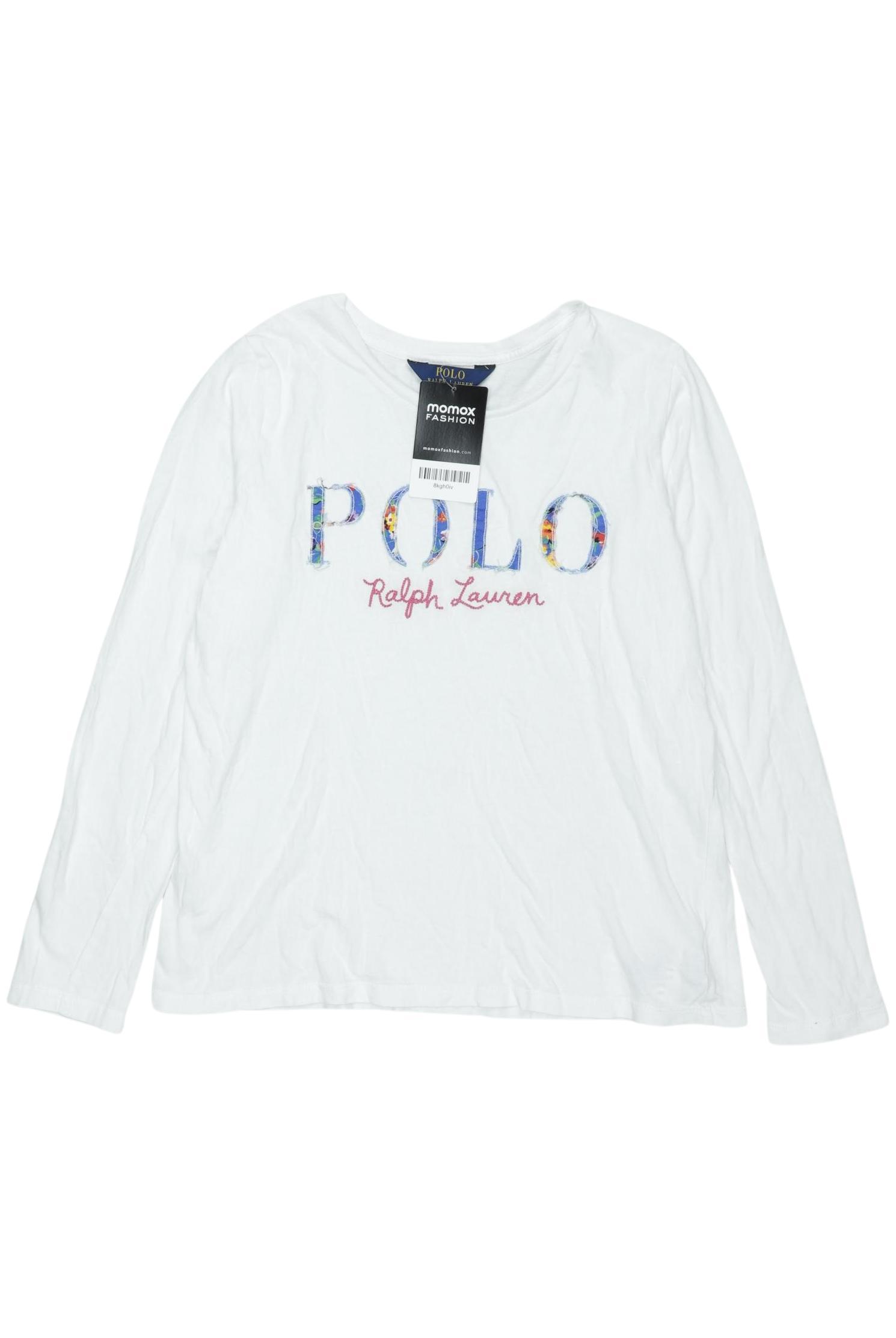 

Polo Ralph Lauren Damen Langarmshirt, weiß, Gr. 158