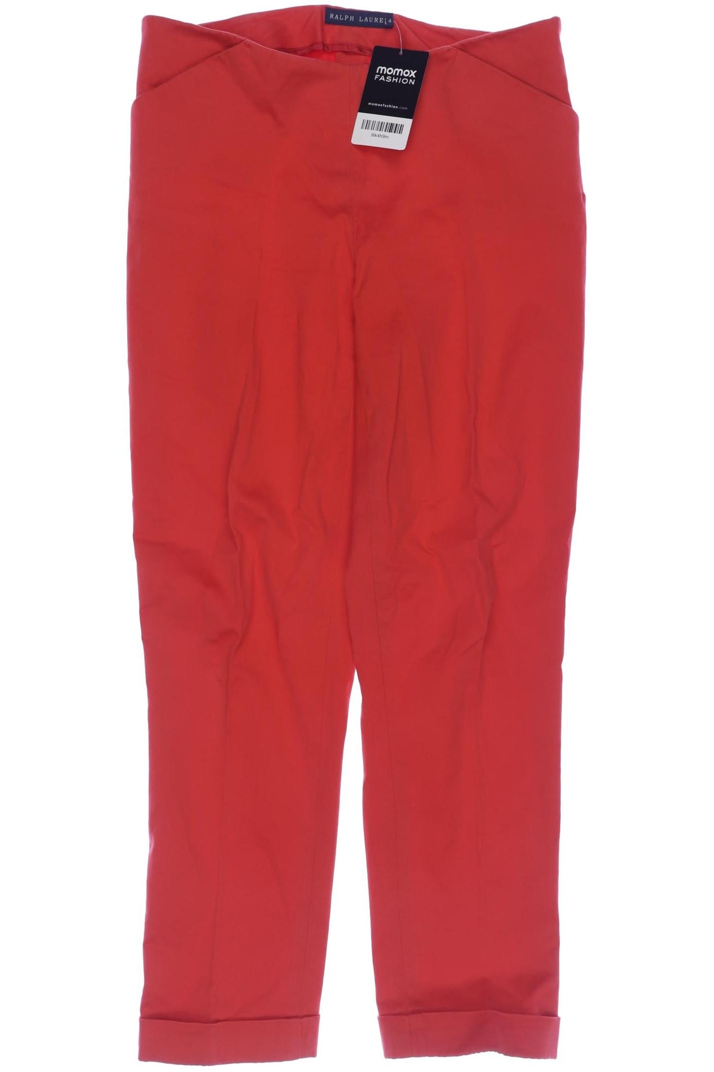 

Polo Ralph Lauren Damen Stoffhose, rot, Gr. 4