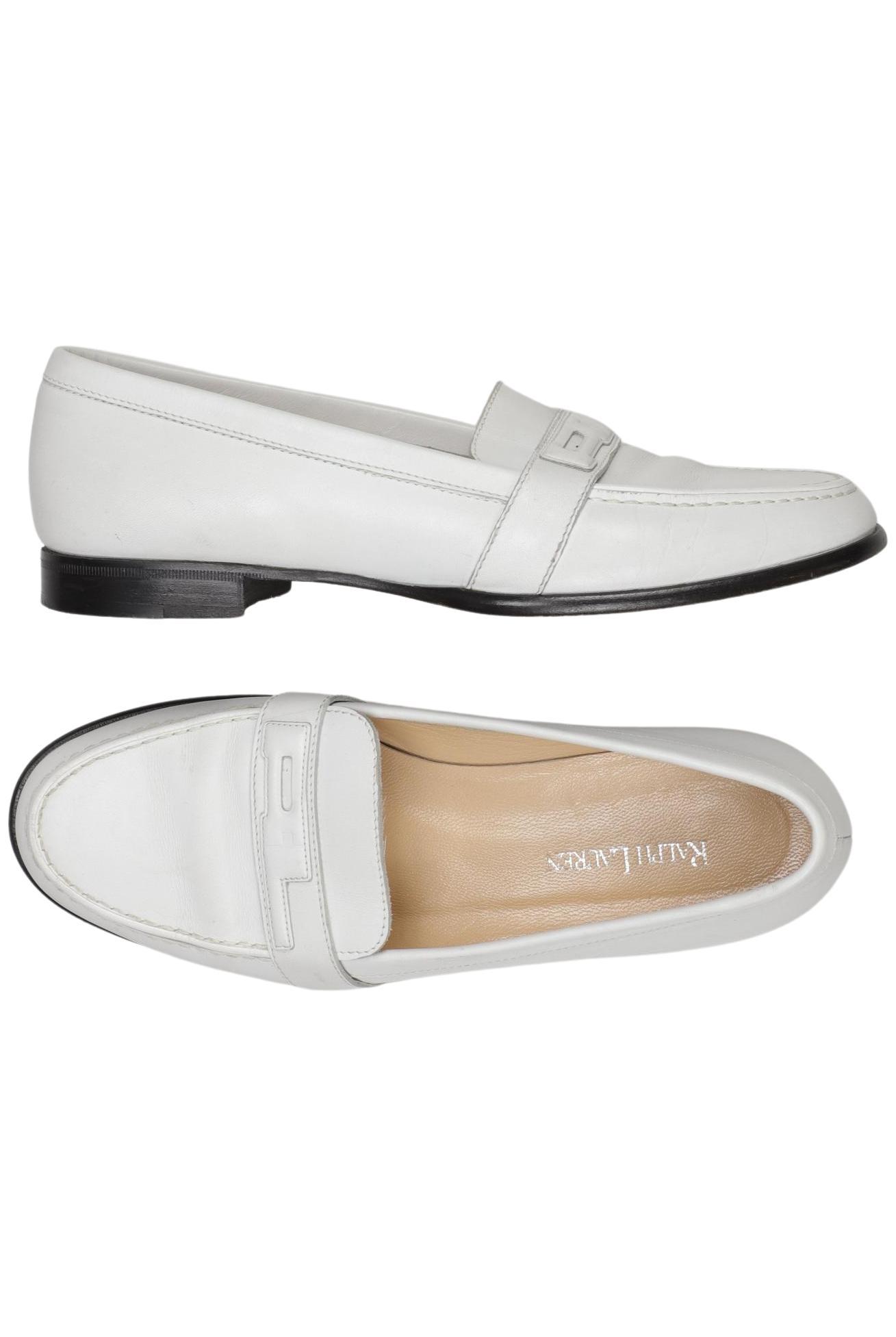 

Polo Ralph Lauren Damen Halbschuh, weiß, Gr. 7.5