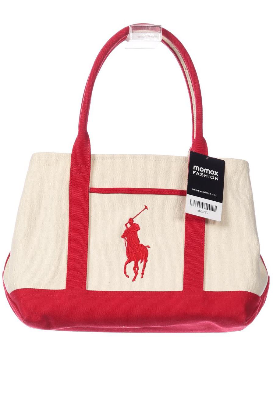 

Polo Ralph Lauren Damen Handtasche, cremeweiß, Gr.