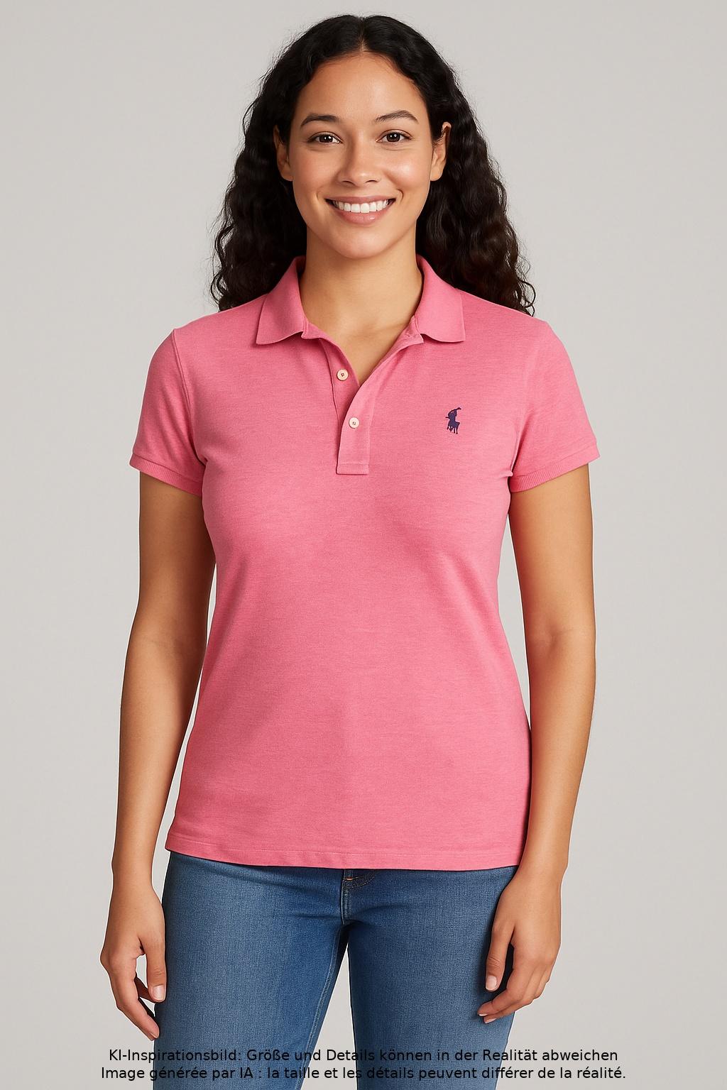 

Polo Ralph Lauren Damen Poloshirt, pink, Gr. 44