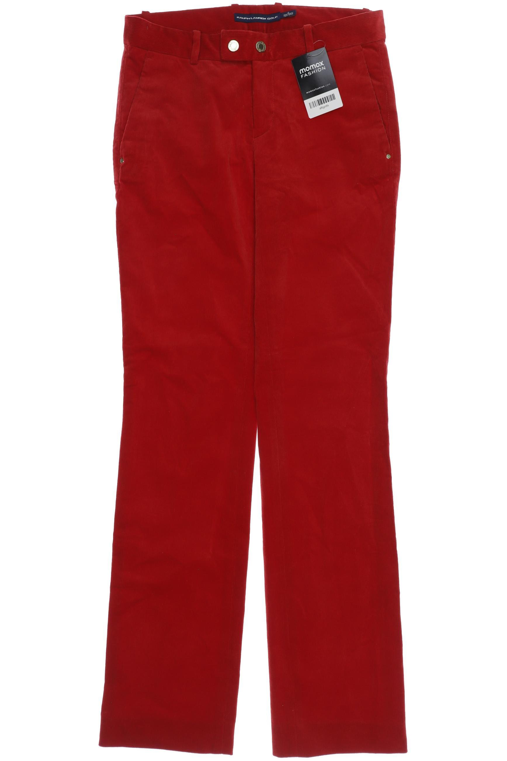 

Polo Ralph Lauren Damen Stoffhose, rot, Gr. 0