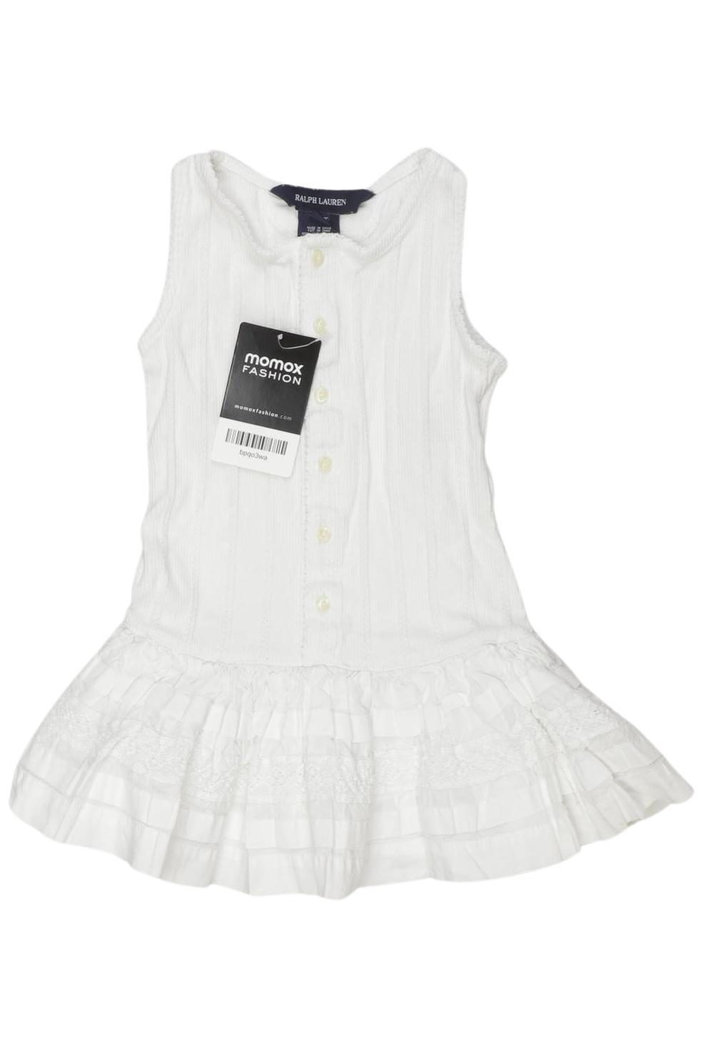 

Polo Ralph Lauren Mädchen Kleid, weiß, Gr. 92