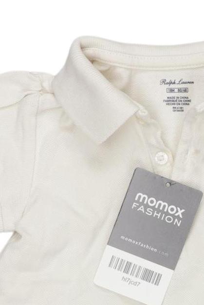 Thumbnail - Polo Ralph Lauren Mädchen Poloshirt, cremeweiß, Gr. 80