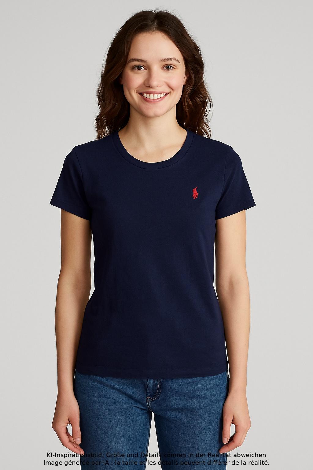 

Polo Ralph Lauren Damen T-Shirt, marineblau, Gr. 38