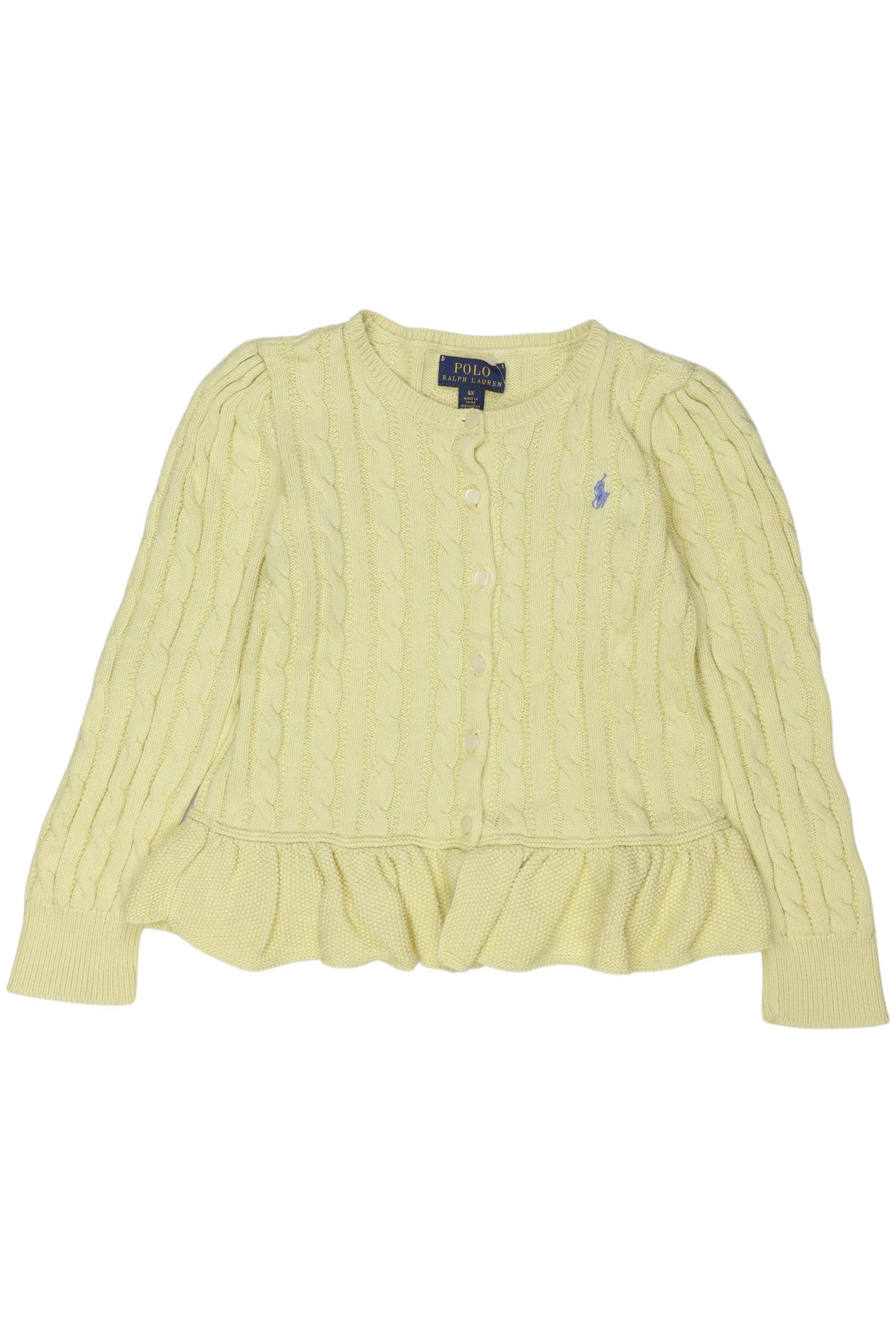 

Polo Ralph Lauren Mädchen Strickjacke, gelb, Gr. 116