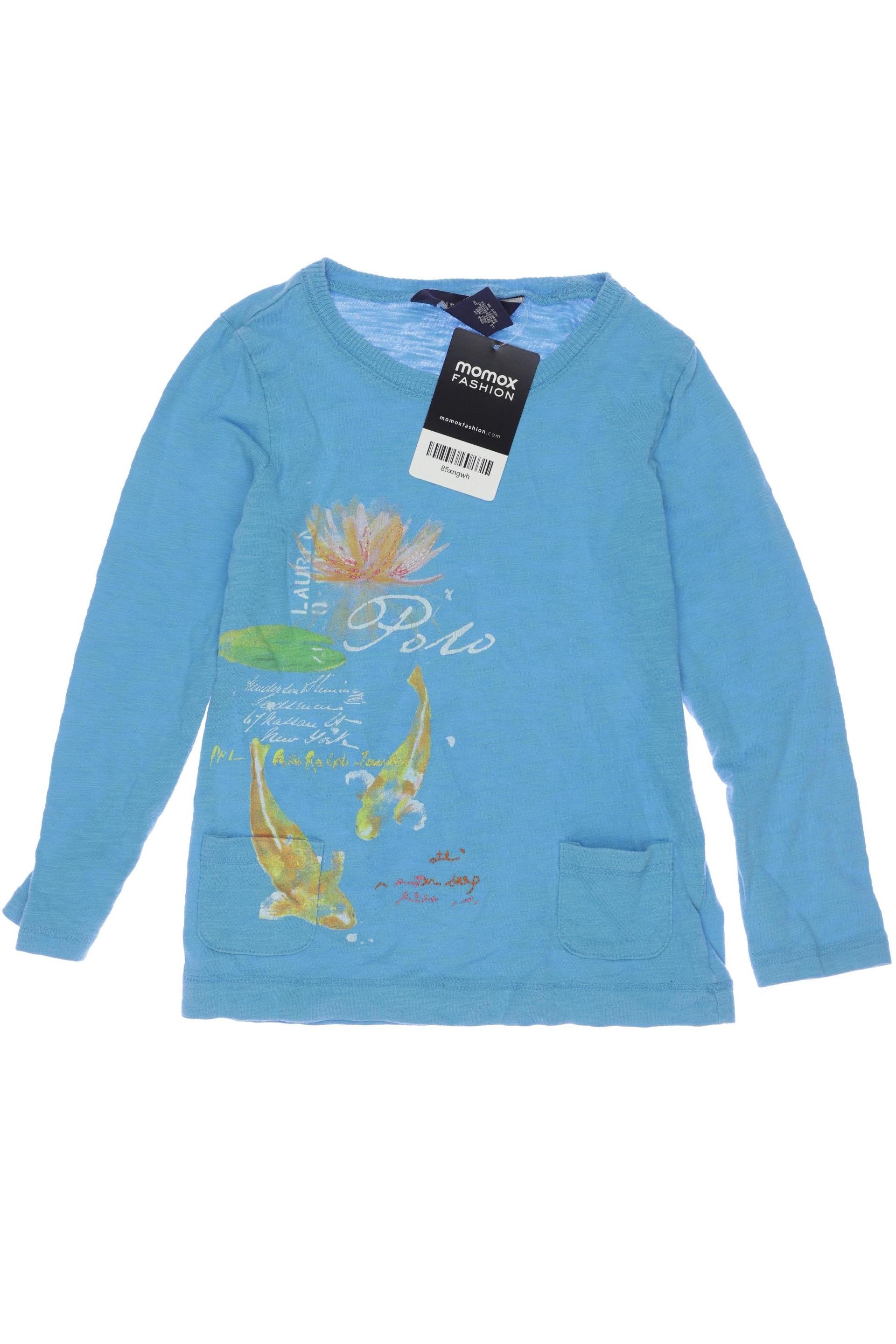 

Polo Ralph Lauren Mädchen Langarmshirt, blau, Gr. 104