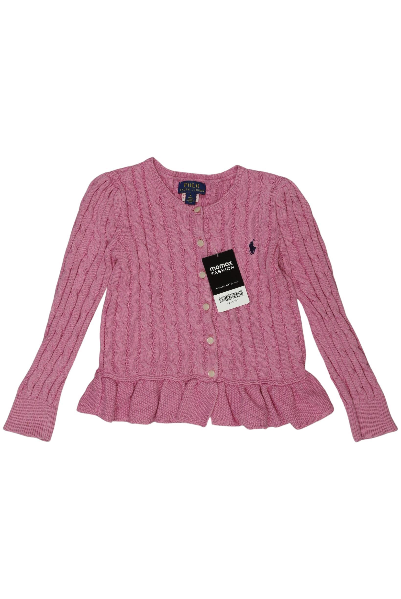 

Polo Ralph Lauren Mädchen Strickjacke, pink, Gr. 116