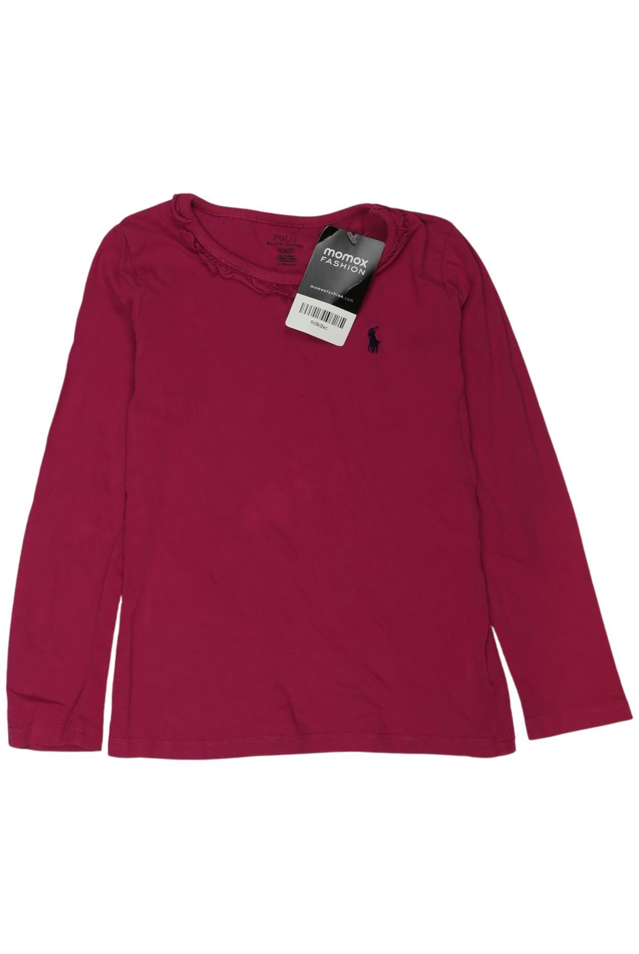 

Polo Ralph Lauren Mädchen Langarmshirt, bordeaux, Gr. 116