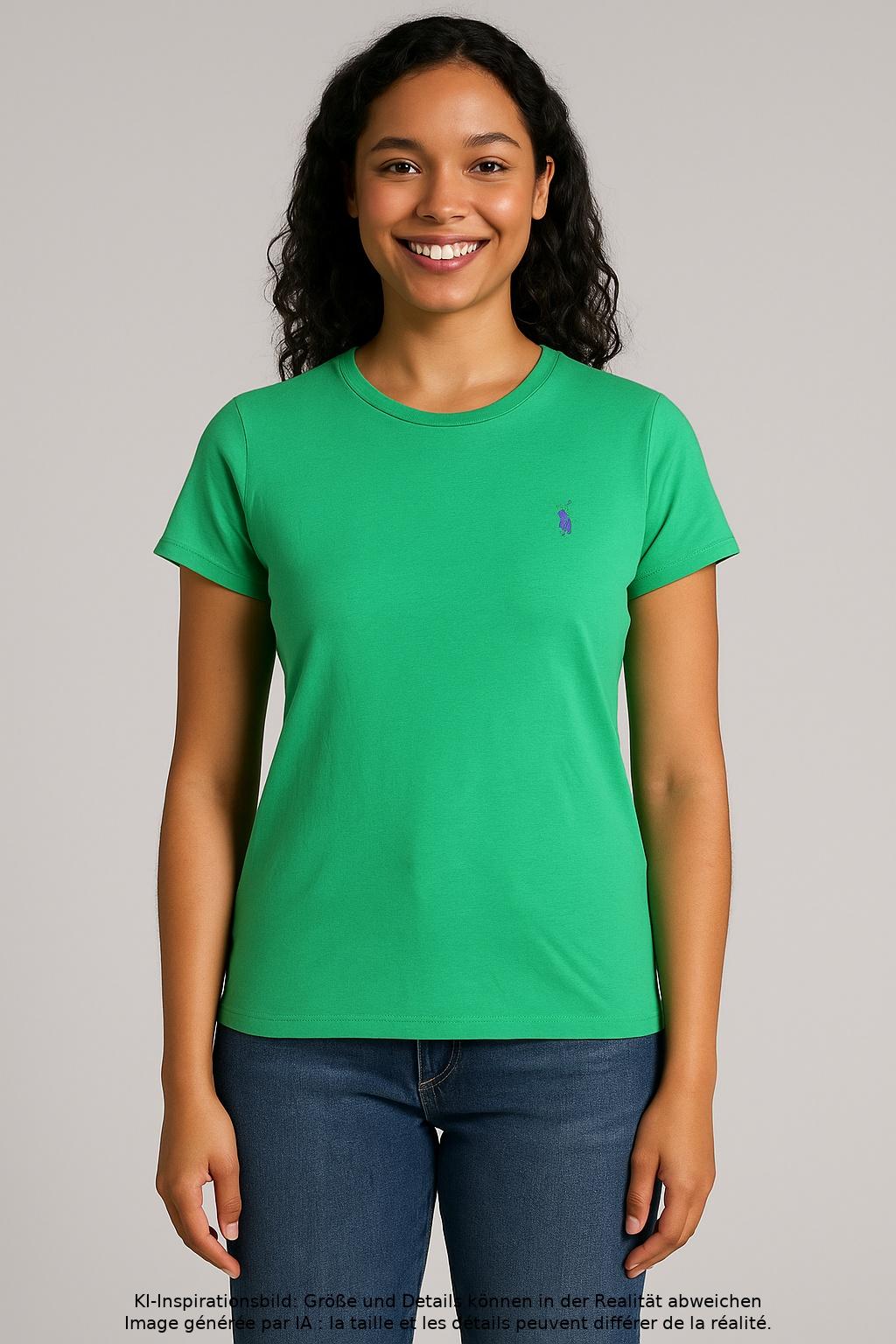 

Polo Ralph Lauren Damen T-Shirt, grün, Gr. 38