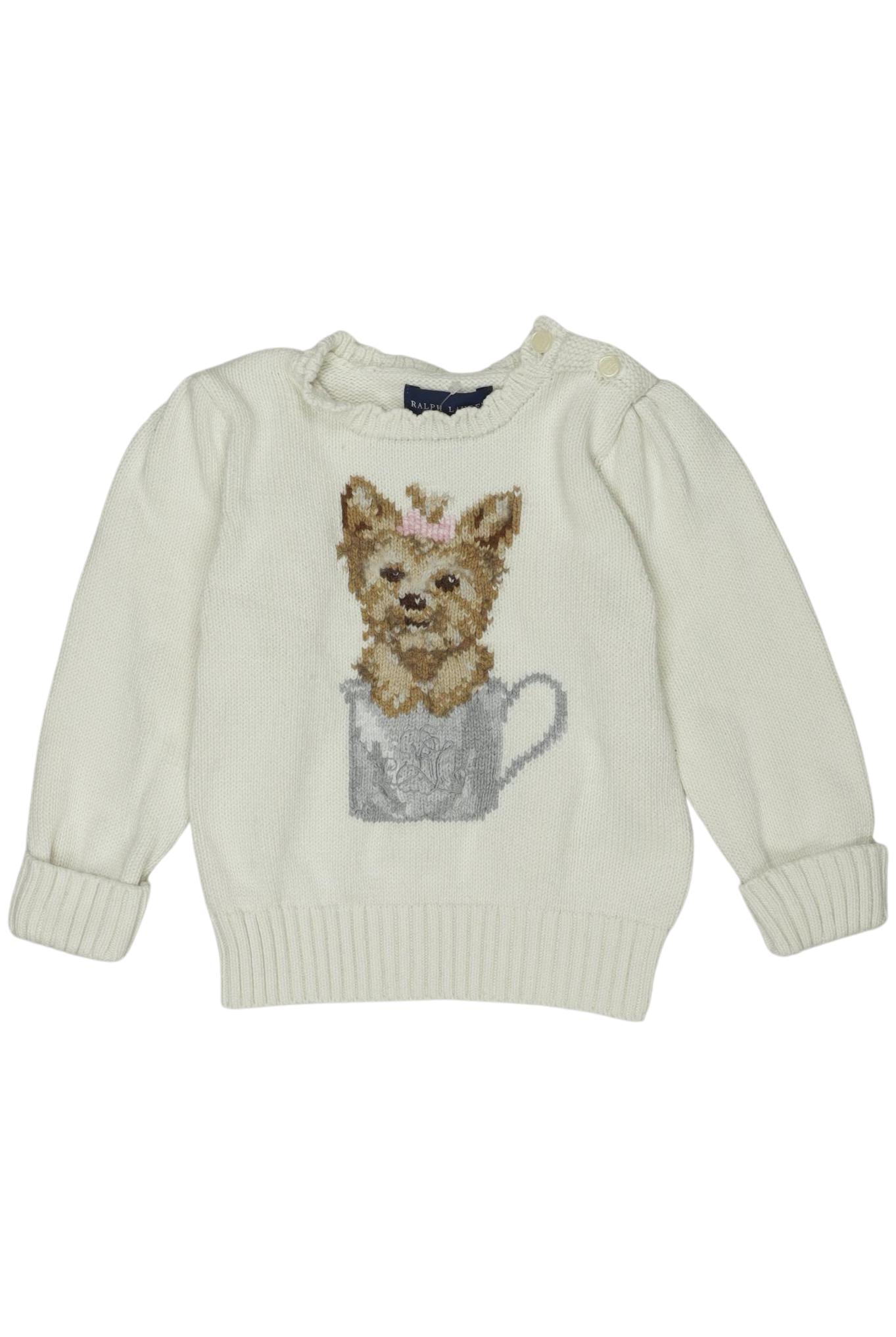 

Polo Ralph Lauren Mädchen Pullover, cremeweiß, Gr. 80