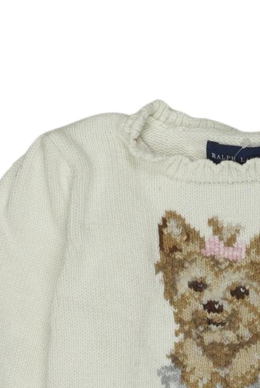 Thumbnail - Polo Ralph Lauren Mädchen Pullover, cremeweiß, Gr. 80