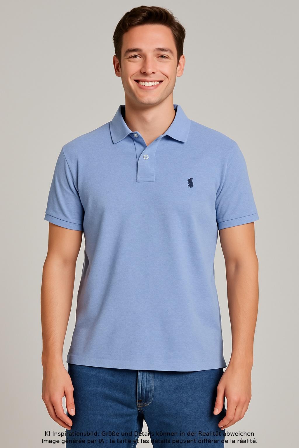 

Polo Ralph Lauren Herren Poloshirt, hellblau, Gr. 52