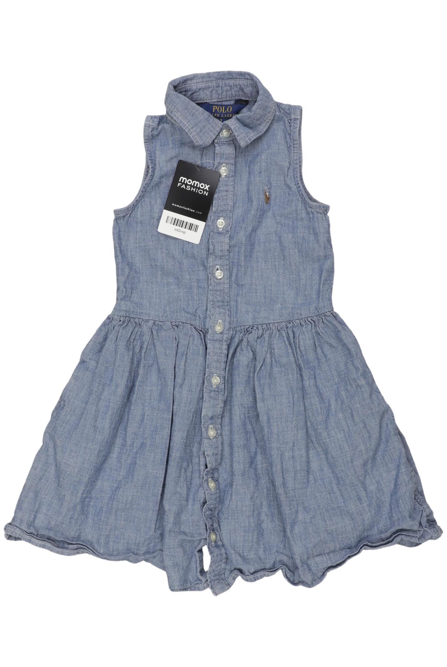 

Polo Ralph Lauren Mädchen Kleid, hellblau, Gr. 116