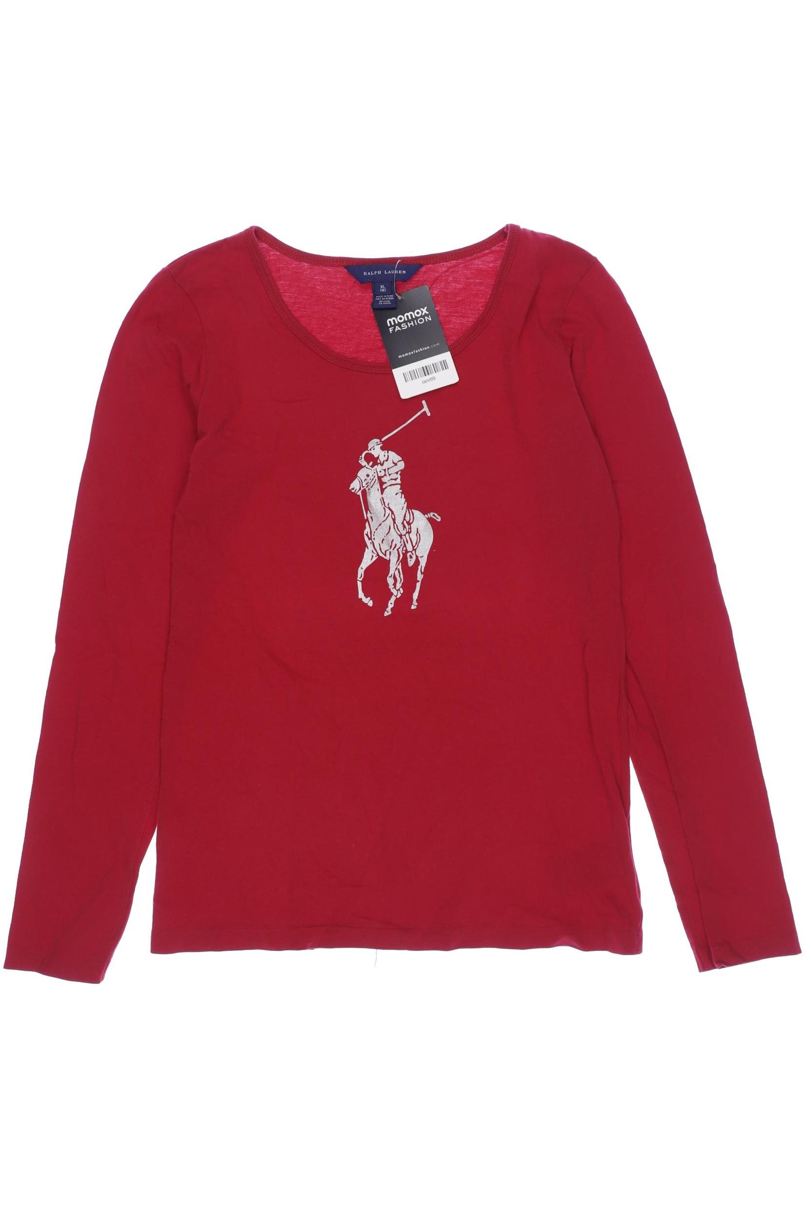

Polo Ralph Lauren Mädchen Langarmshirt, rot, Gr. 16