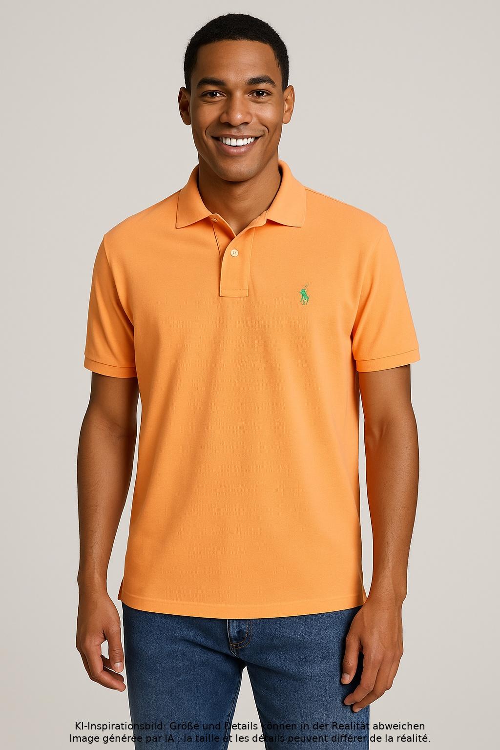 

Polo Ralph Lauren Herren Poloshirt, orange, Gr. 54