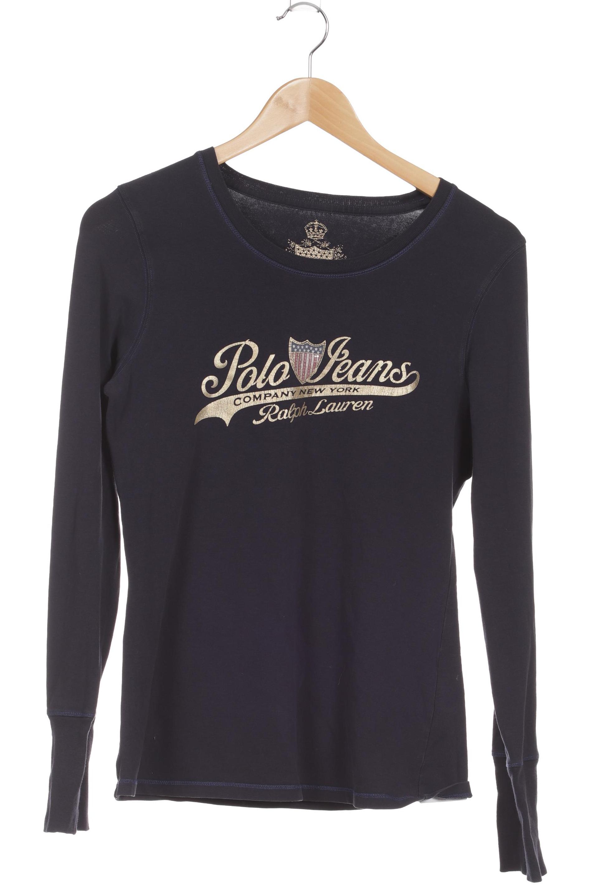 

Polo Ralph Lauren Damen Langarmshirt, blau, Gr. 38