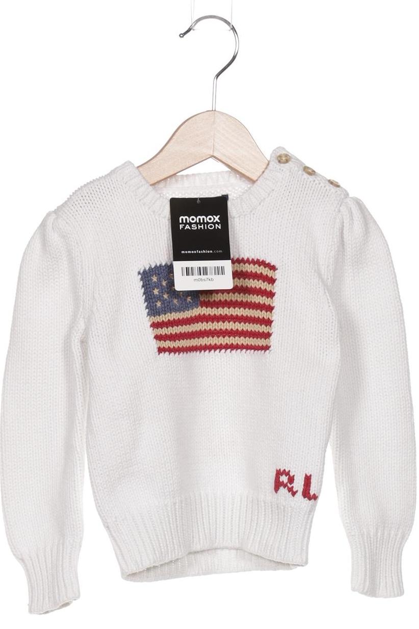 

Polo Ralph Lauren Mädchen Pullover, weiß, Gr. 104