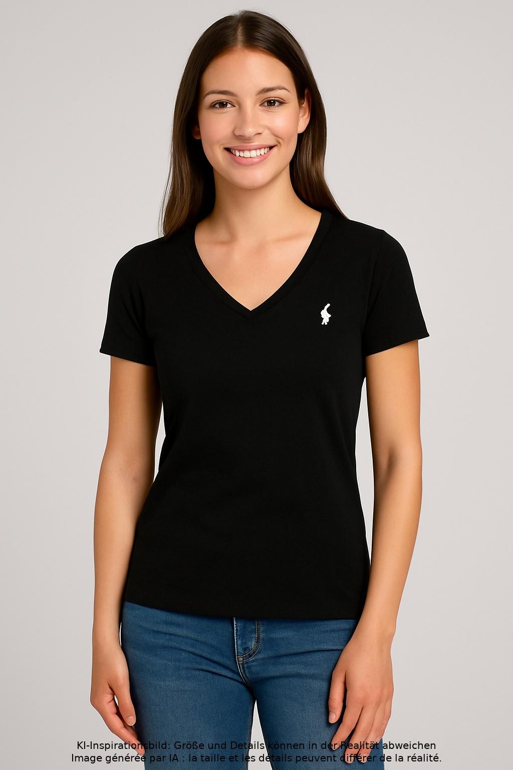 

Polo Ralph Lauren Damen T-Shirt, schwarz, Gr. 34