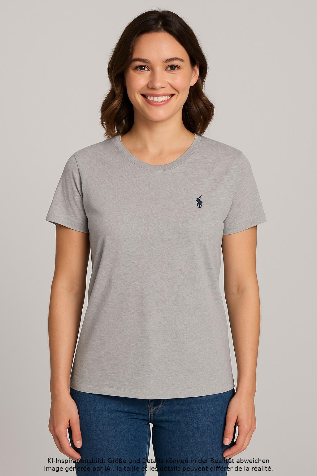 

Polo Ralph Lauren Damen T-Shirt, grau, Gr. 36