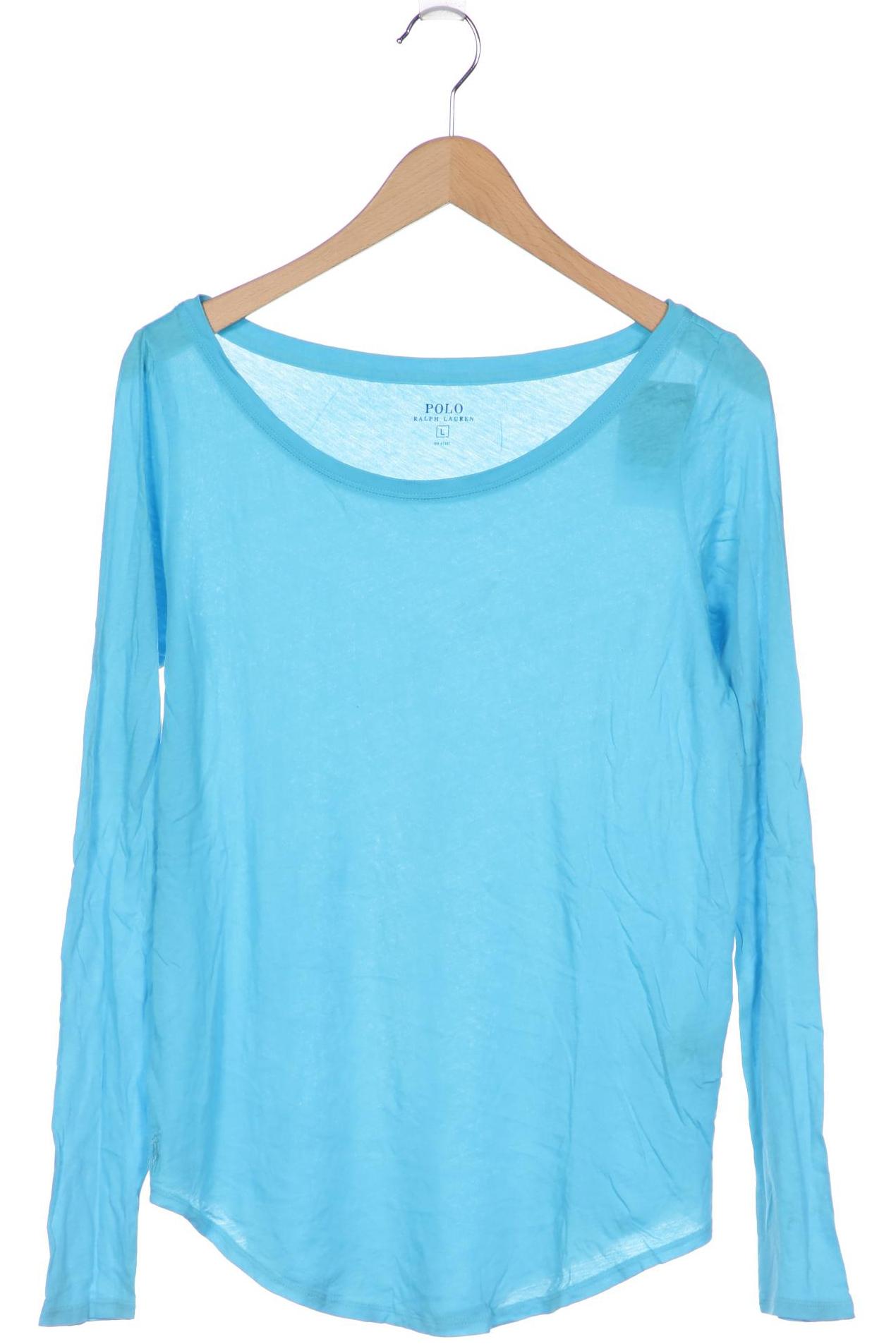 

Polo Ralph Lauren Damen Langarmshirt, blau, Gr. 42