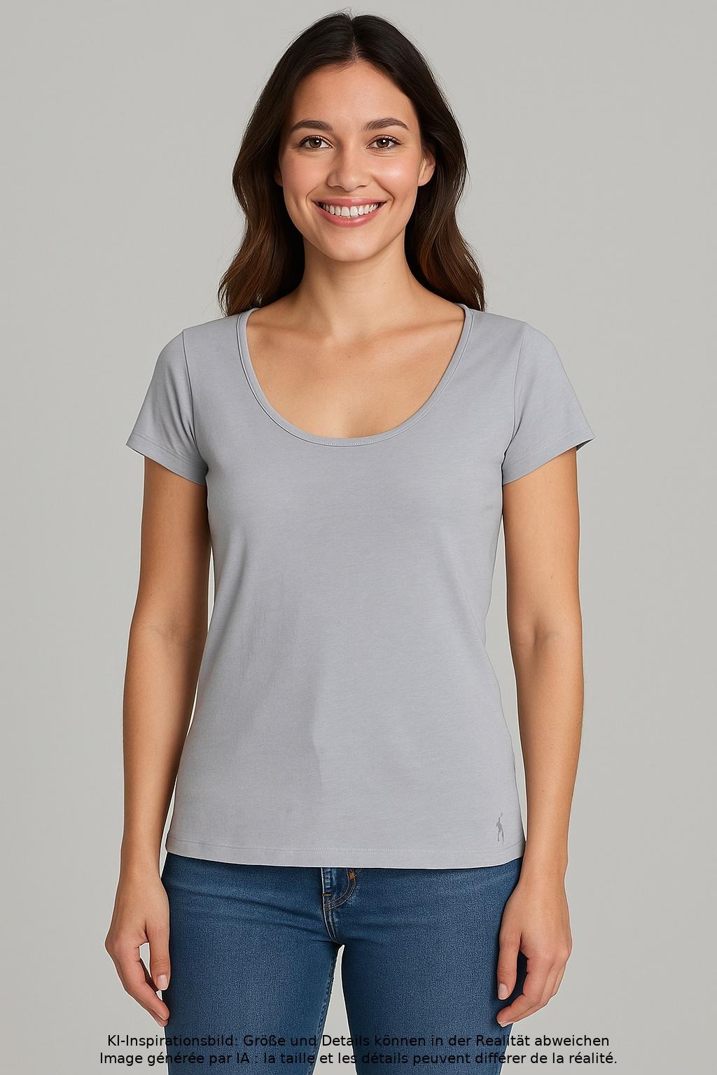 

Polo Ralph Lauren Damen T-Shirt, grau, Gr. 38