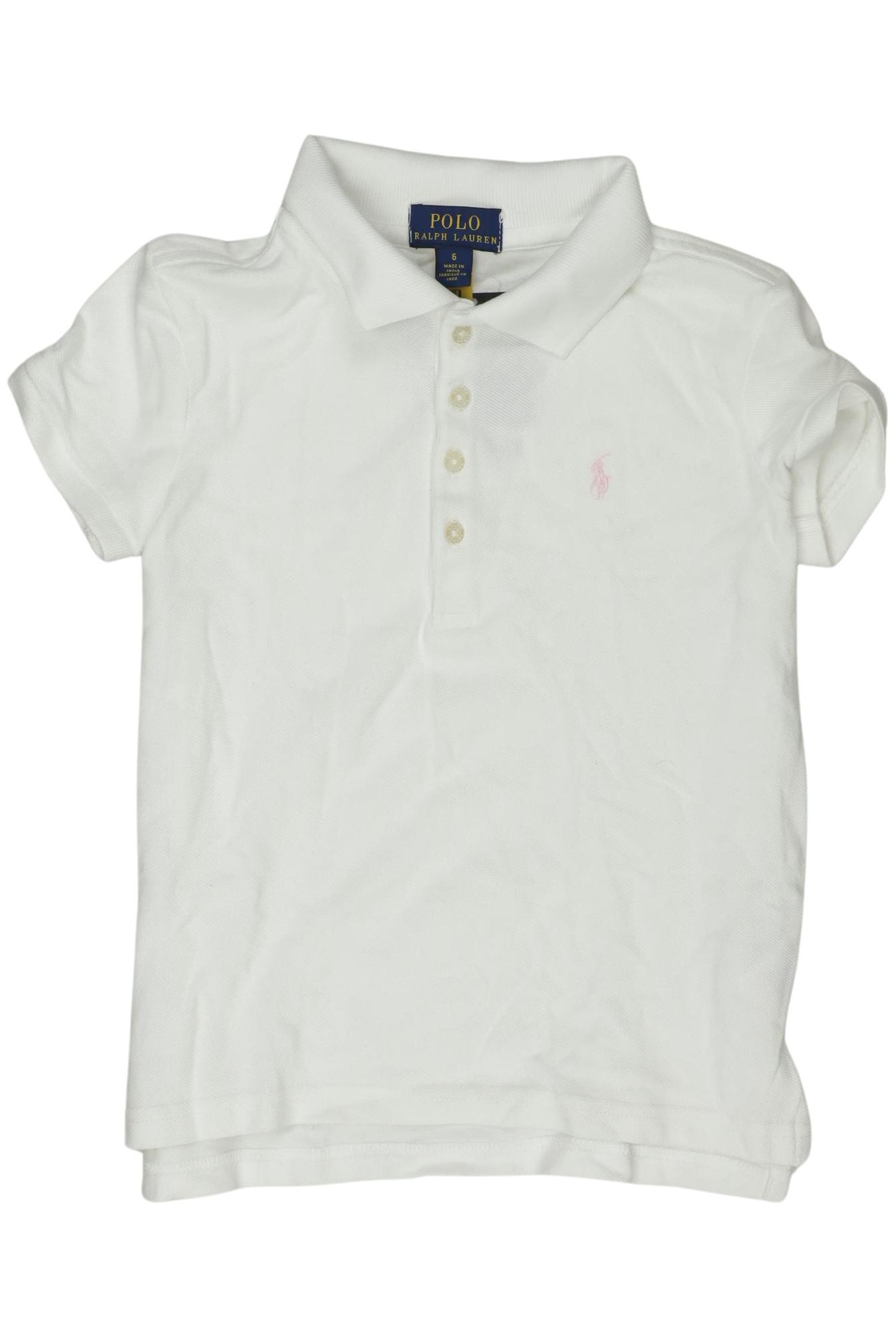 

Polo Ralph Lauren Mädchen Poloshirt, weiß, Gr. 116