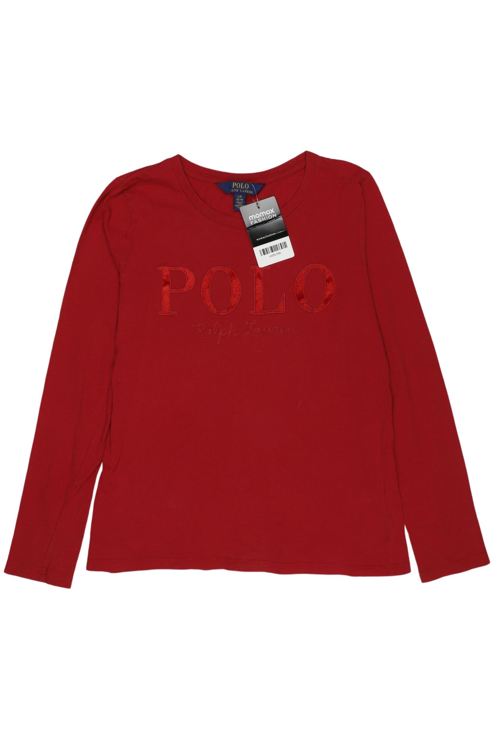 

Polo Ralph Lauren Mädchen Langarmshirt, rot, Gr. 152