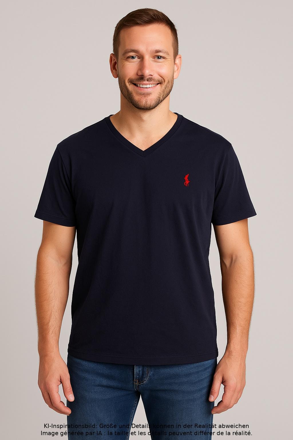 Thumbnail - Polo Ralph Lauren Herren T-Shirt, marineblau, Gr. 56