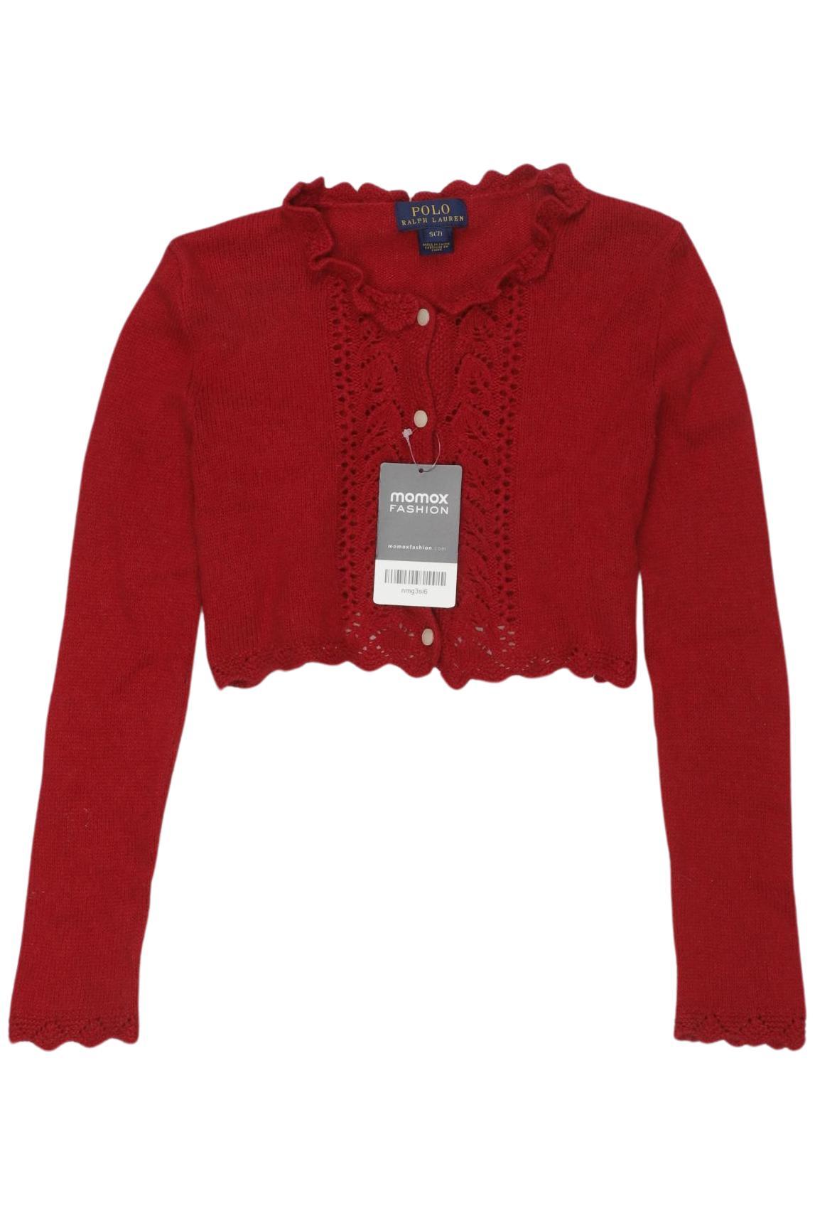 

Polo Ralph Lauren Mädchen Strickjacke, rot, Gr. 128