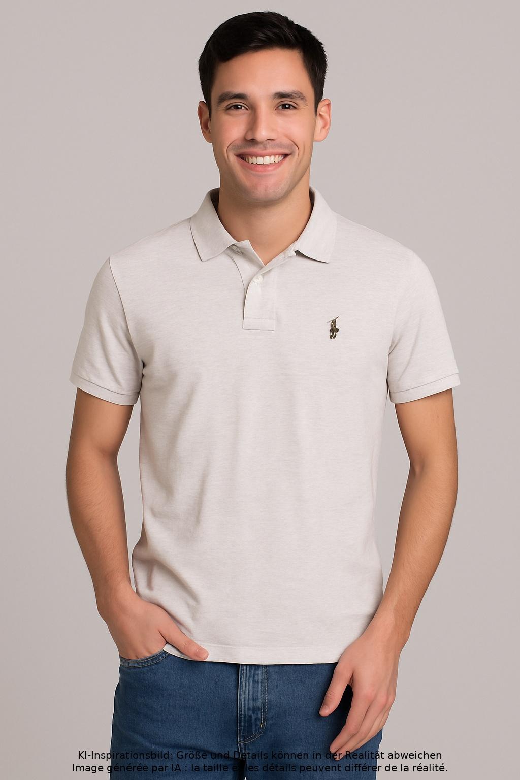 

Polo Ralph Lauren Herren Poloshirt, grau, Gr. 44