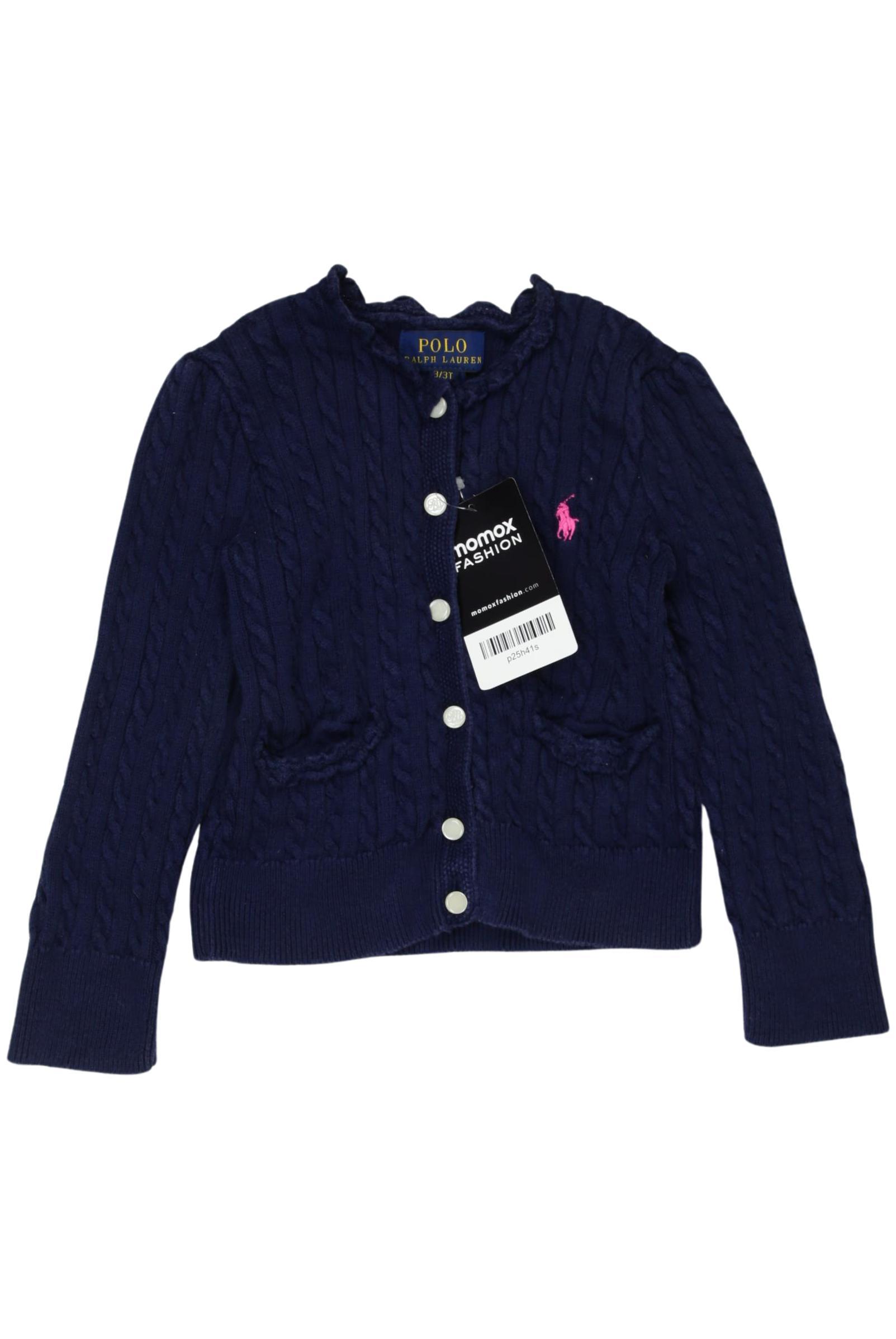 

Polo Ralph Lauren Mädchen Strickjacke, marineblau, Gr. 104