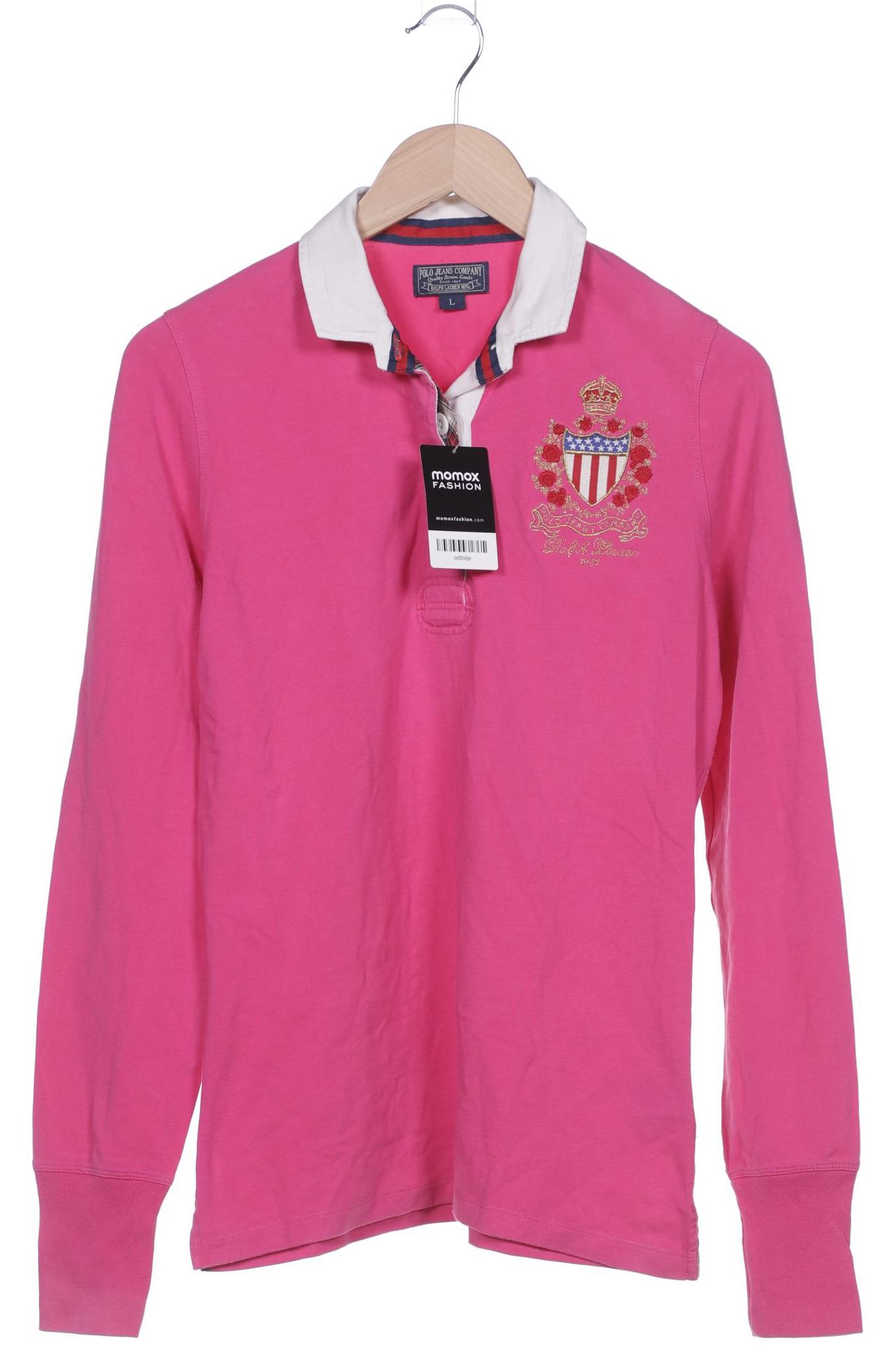 

Polo Ralph Lauren Damen Langarmshirt, pink, Gr. 42