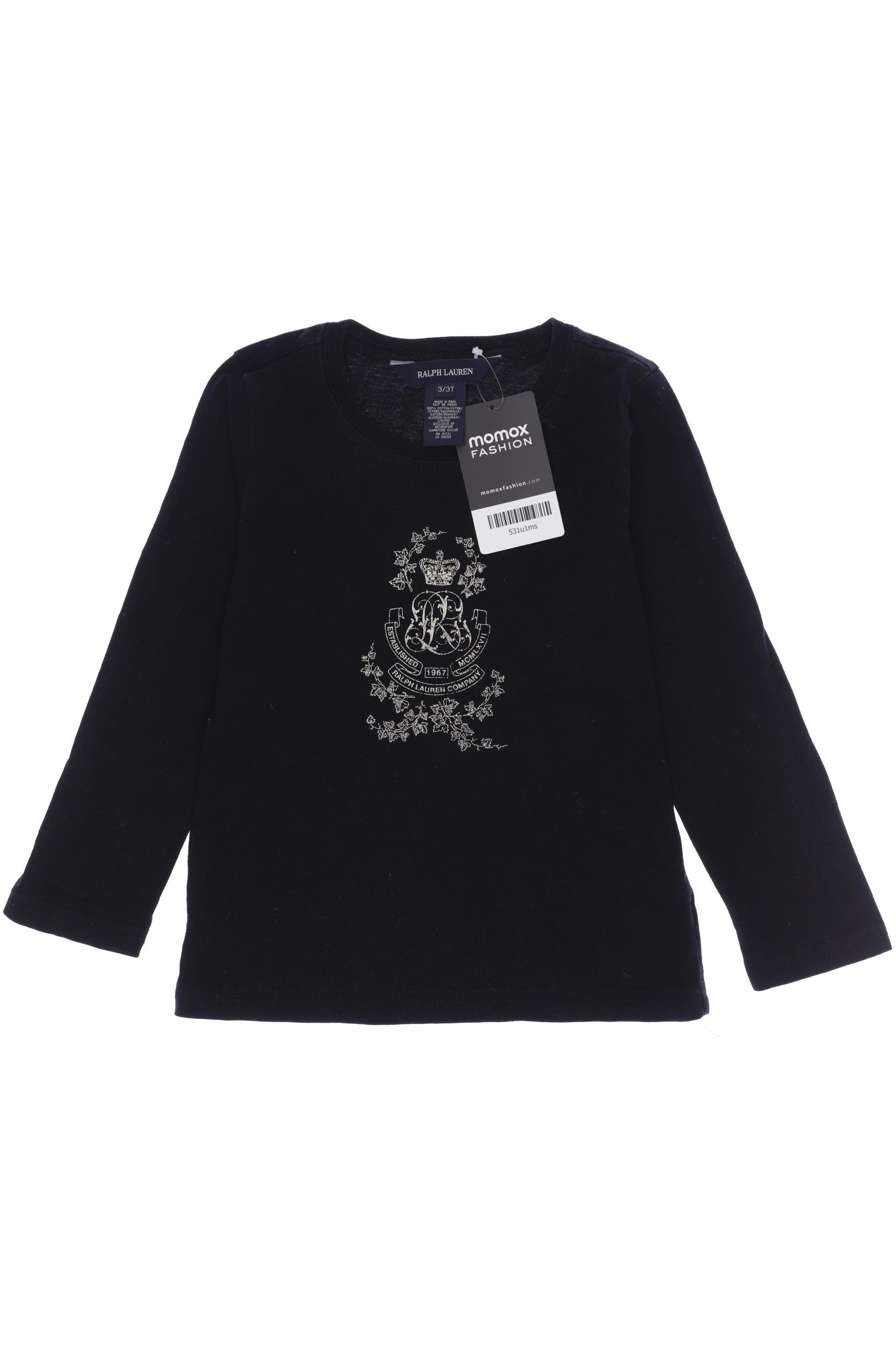 

Polo Ralph Lauren Mädchen Langarmshirt, schwarz